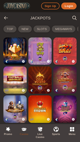 Joy Casino Mobile Jackpot