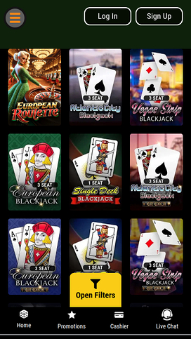 Juicy Vegas Casino Mobile Live dealer