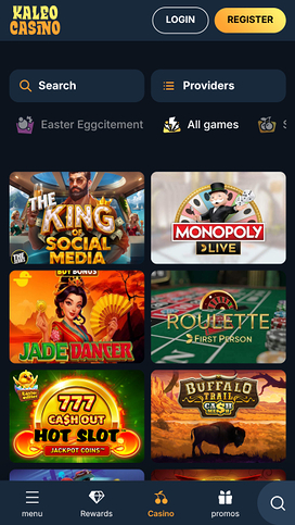 Juegos de casino Kaleo