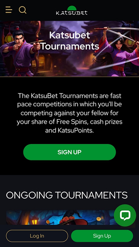 Katsubet Casino Tournaments Mobile