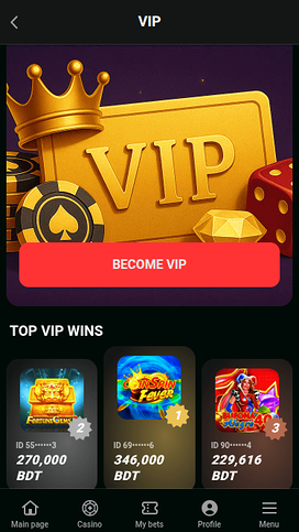 VIP Móvil de Kheli Bet Casino