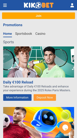 Kikobet Casino Promotions Mobile