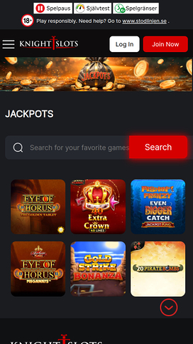 Knightslots Mobile Jackpot