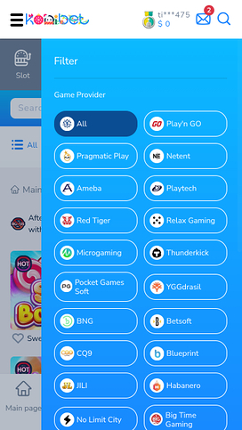 Konibet Casino Mobile Game Developers