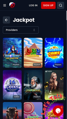 Kryptosino Casino Mobile Jackpot