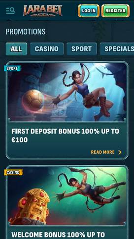 Larabet Casino Mobile Promotions