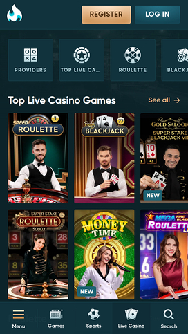 Legend Play Casino Mobile Live Dealer