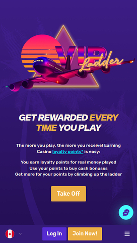 Screenshot of the LetsLucky Casino VIP interface on a mobile device, showing game lobby and navigation