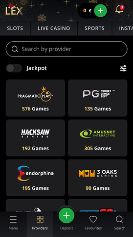 Lex Casino Mobile Game Developers