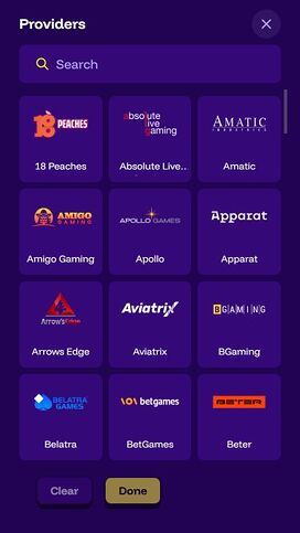 LiveWinz Casino Mobile Game Developers
