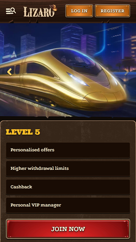 Lizaro Casino VIP Program