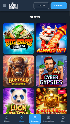 Loki Casino Mobile Games