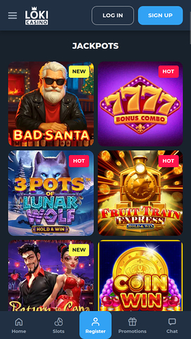 Loki Casino Mobile Jackpot