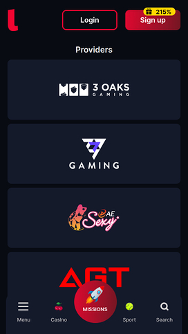 Desarrolladores de juegos móviles de Lollybet Casino