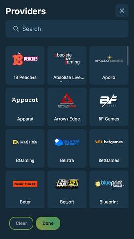Desarrolladores de juegos móviles de Lolo Casino