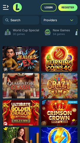 Juegos móviles de Lolo Casino