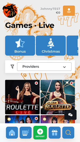 Lord Of The Spins Casino Mobile Live Dealer