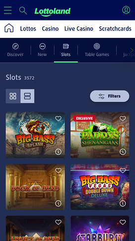 Lottoland Casino Mobile Games