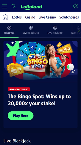 Lottoland Casino Mobile Live Dealer