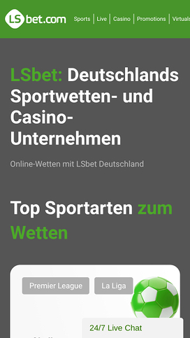 LSbet Casino Mobile Homepage