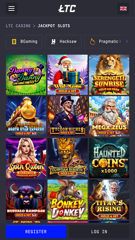 LTC Casino Mobile Jackpot