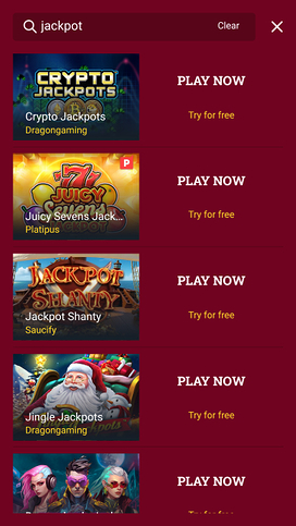 Luck Of Spins Casino Mobile Jackpot