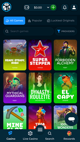 Luckiest Mobile Games