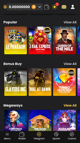 Lucky Block Casino Mobile Games