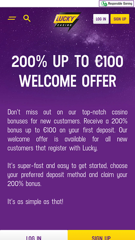 Lucky Casino Mobile Promotions