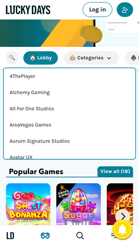  Lucky Days Casino Mobile Game Developers