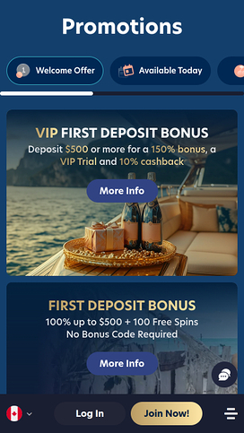 Lucky Dreams Casino Mobile Proomotions