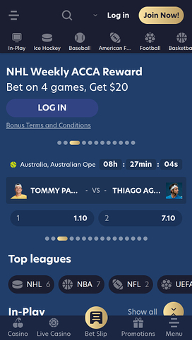 Lucky Dreams Casino Mobile Sports