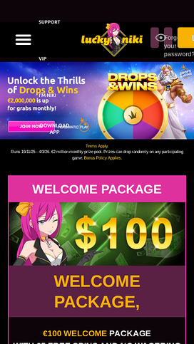 Lucky Niki Casino Mobile Promotions