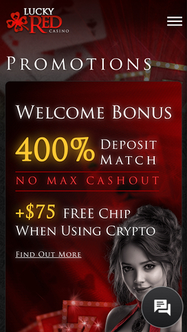 Lucky Red Casino Mobile Promotions