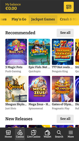 Lucky Spins Mobile Jackpot 