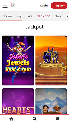 Lucky31 Casino Mobile Jackpot 