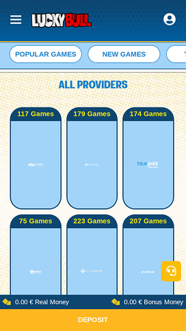 Luckybull Casino Mobile Game Developers