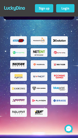 Luckydino Casino Mobile Game Developers 