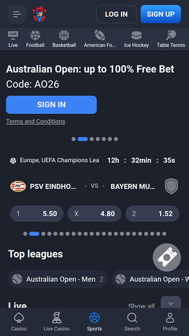 Luckyhunter Mobile Sports