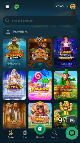 Luckzie Casino Mobile Games