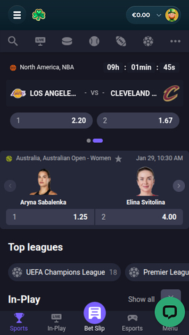 Luckzie Casino Mobile Sports