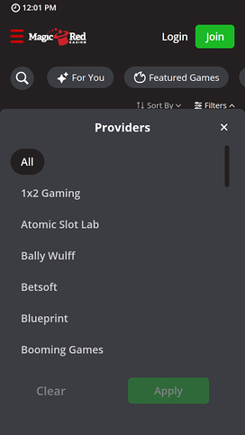 Magic Red Casino Mobile Game Developers