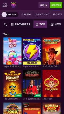 Malina Casino Mobile Games