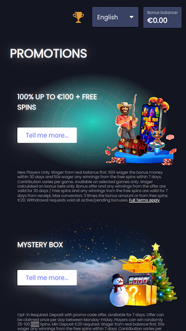Mango Casino Mobile Promotions