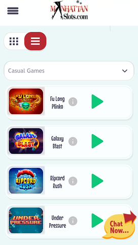 Manhattan Slots Casino Mobile Casual Games