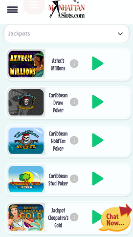 Manhattan Slots Casino Mobile jackpot