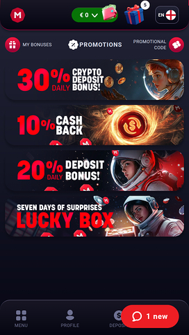 Marsbet Casino Mobile Promotions