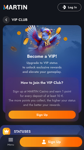 Martin Casino VIP Mobile