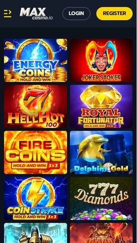 MaxCasino Games