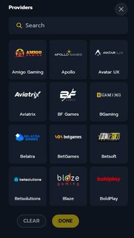 MaxCasino Game Developers